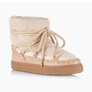 NWT Inuikki Curly Rock Rose Boots 7 New in box!